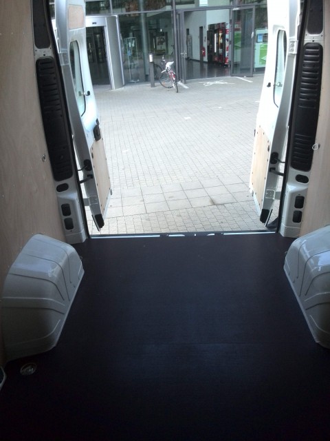 Sprinter von innen