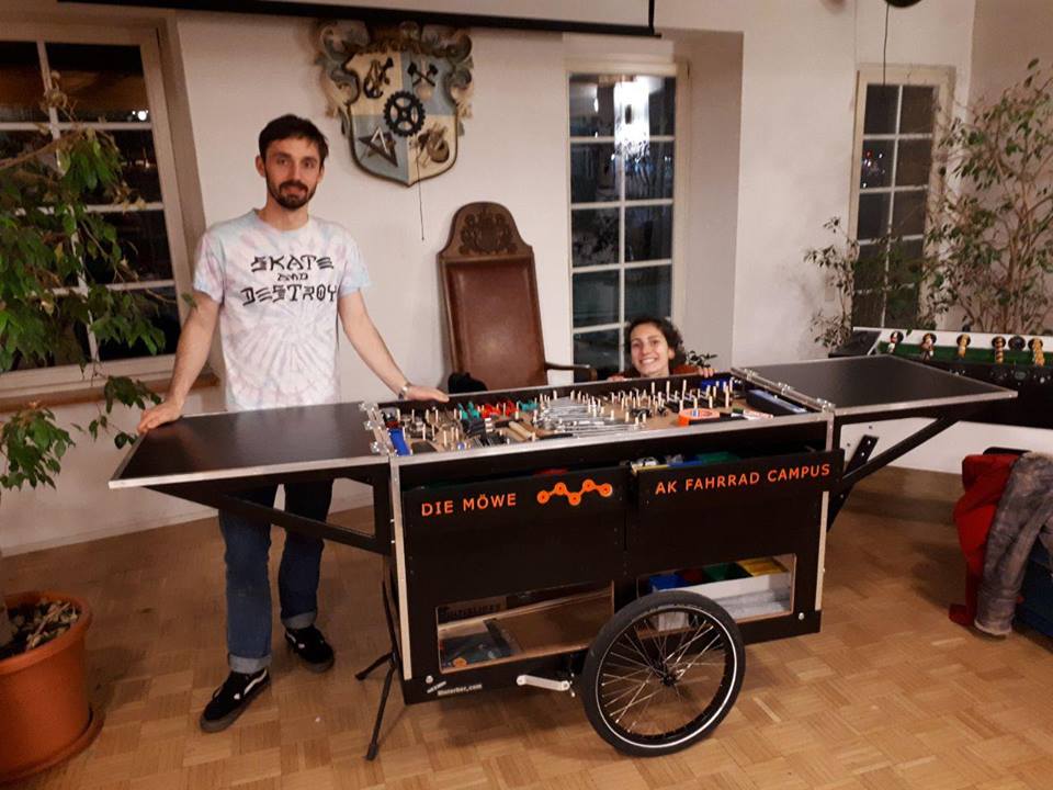  mobile Fahrradwerkstatt des AK Fahrrad Campus KIT