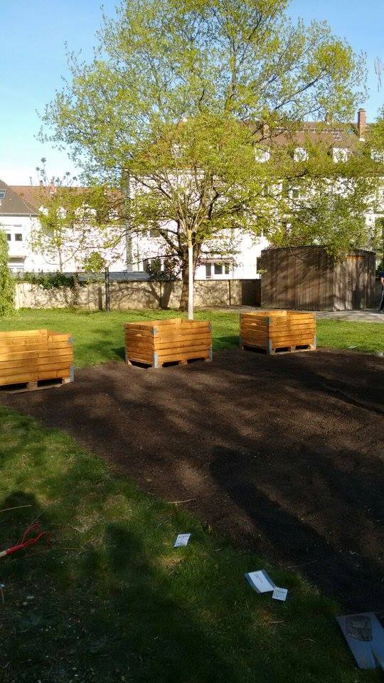 Campusgarten Spatenstich